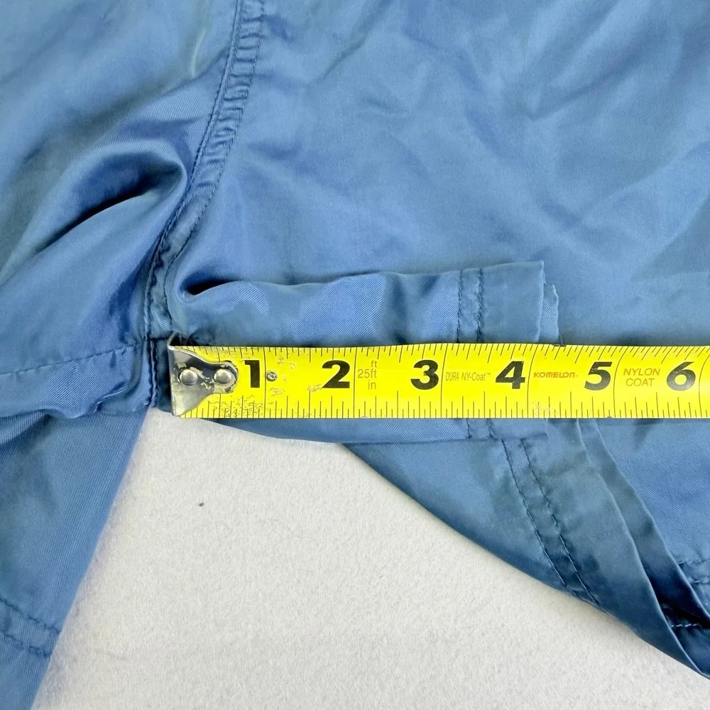 Kappa Shorts Mens Medium Blue Athletic Retro Omini Logo Elastic Waist Drawstring